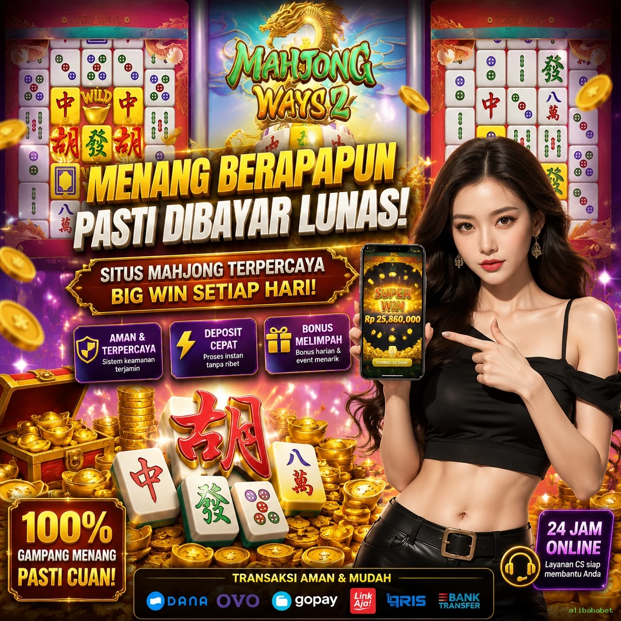 Berbagai Jenis Permainan yang Tersedia di alibababet